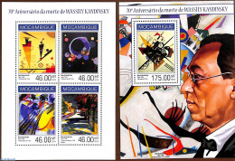 Mozambique 2014 Wassily Kandinsky 2 S/s, Mint NH, Art - Modern Art (1850-present) - Paintings - Mozambique