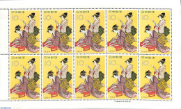 Japan 1959 Philately Week M/s, Mint NH, Performance Art - Theatre - Unused Stamps