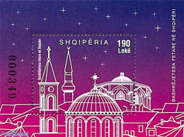 Albania 2021 Religious Co-existentia S/s, Mint NH, Religion - Churches, Temples, Mosques, Synagogues - Judaica - Islam - Eglises Et Cathédrales