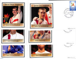 Australia 2006 Commonwealth Games, 6 Benham Covers (Boxing), Postal History, Sport - Boxing - Olympic Games - Sport (o.. - Briefe U. Dokumente