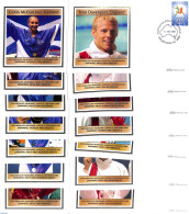 Australia 2006 Commonwealth Games, 14 Benham Covers (Swimming), Postal History, Sport - Olympic Games - Sport (other A.. - Brieven En Documenten