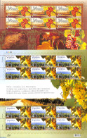 Ukraine 2011 Wine 2 M/s, Mint NH, Nature - Fruit - Wine & Winery - Obst & Früchte