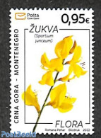 Montenegro 2022 Flower 1v, Mint NH, Nature - Flowers & Plants - Montenegro