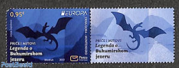 Montenegro 2022 Europa, Myths & Legends 1v+tab, Mint NH, History - Europa (cept) - Art - Fairytales - Märchen, Sagen & Legenden