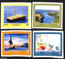 Italy 2023 Tourism 4v S-a, Mint NH, Transport - Various - Ships And Boats - Tourism - Other & Unclassified