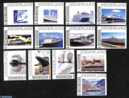 Netherlands 2010 13 MNH Personal Stamps With Ships, Mint NH, Transport - Ships And Boats - Unused Stamps