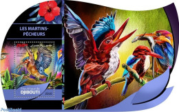 Djibouti 2016 Kingfishers, Mint NH, Nature - Fish - Flowers & Plants - Kingfishers - Vissen