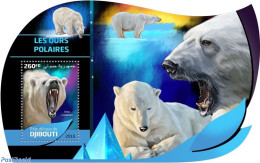 Djibouti 2016 Polar Bears, Mint NH, Nature - Bears - Djibouti (1977-...)