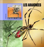 Djibouti 2023 Spiders, Mint NH, Nature - Insects - Djibouti (1977-...)