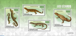 Central Africa 2023 Lizards, Mint NH, Nature - Reptiles - Central African Republic