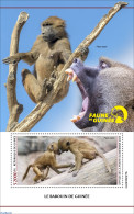 Guinea, Republic 2023 Guinean Baboon, Mint NH, Nature - Monkeys - Other & Unclassified