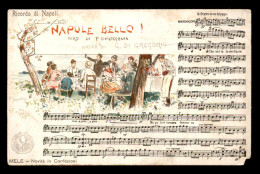 ITALIE - NAPOLI - NAPULE BELLO VERSI DE P. CINQUGRANA MUSICA G. DI GREGORIO - Napoli (Naples)