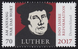 3300I Martin Luther: 500 Jahre Reformation Aus Zehnerbogen, ** - Unused Stamps