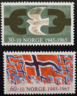 Noruega 1965 YT 482-483 ** - Neufs