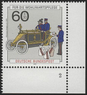 1474 Wofa Motorpostwagen 60+30 Pf ** FN2 - Unused Stamps