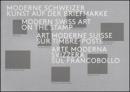 Schweiz PTT-Edition Moderne Schweizer Kunst Auf Der Briefmarke 2011 ** - Cartes-Maximum (CM)