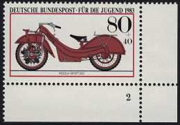 1170 Jugend Motorräder Megola-Sport 80+40 Pf ** FN2 - Ongebruikt