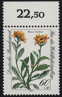 1189 Wohlfahrt Krainer Greiskraut 60+30 Pf ** Oberrand - Unused Stamps