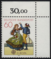 1097 Europa Friesische Tracht 60 Pf ** Ecke O.r. - Ongebruikt