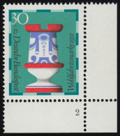 743 Wohlfahrt Schachfiguren 30+15 Pf Turm ** FN2 - Neufs