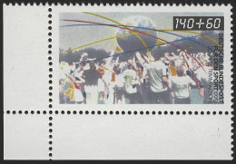 1450 Sportarten 140+60 Pf Trimm-Dich ** Ecke U.l. - Unused Stamps