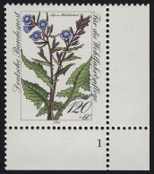 1191 Wohlfahrt Alpenblumen 120+60 Pf ** FN1 - Unused Stamps