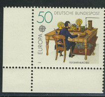 1011 Post- Und Fernmeldewesen 50 Pf ** Ecke U.l. - Unused Stamps