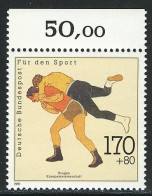 1502 Sporthilfe 170+80 Pf Ringen ** Oberrand - Unused Stamps