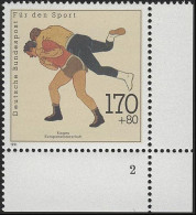 1502 Sporthilfe 170+80 Pf Ringen ** FN2 - Ungebraucht