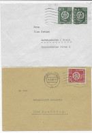 2x Briefe 1956 Von Berlin Nach Ludwigshafen/Mannheim  - Covers & Documents