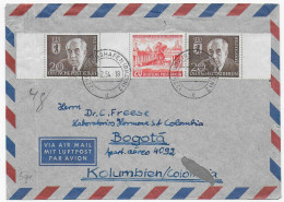 Luftpost Ludwigshafen, 1954 Nach Bogotá, Columbia - Briefe U. Dokumente