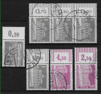 Berlin: MiNr. 140-141, Oberrand, Gestempelt - Used Stamps