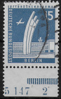 Berlin: MiNr. 145, Unterrand, Gestempelt, Teil HAN - Gebraucht