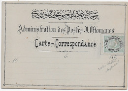 Türkei: Carte-Correspondance, Administration Des Postes - Sonstige & Ohne Zuordnung