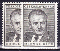 ** Tchécoslovaquie 1953 Mi 793-4 (Yv 699-700), (MNH)** - Ungebraucht