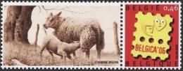 DUOSTAMP** / MYSTAMP** - Brebis & Son Petit / Schapen En Haar Baby / Schafe Und Ihr Baby - BUZIN - BELGICA'06 - RRRRRRRR - 1985-.. Oiseaux (Buzin)