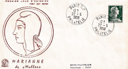 FDC 1958 - 1950-1959