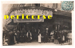 75  Paris Brasserie  Rue Cadet  (carte Photo) - Paris (09)
