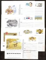 Russia 1995●stamped Stationery Postal Cards 7xx●1995 Year Without Five Positions PSo33, PSo36, PSo40, PSo43 & PSo44 - Stamped Stationery