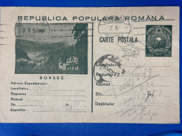 1954 Borsec - Postal Stationery