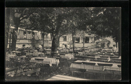 AK Dresden-Neustadt, Gasthaus Waldschlösschen-Terrasse, Schillerstrasse 63  - Dresden