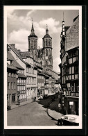 AK Göttingen, Strassenpartie Mit Türmen Der Johanniskirche  - Goettingen