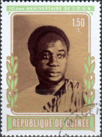 Guinée (Rep) Poste Obl Yv: 500/503 10.Anniversaire De L'OUA Sauf 503 (Beau Cachet Rond) - Guinee (1958-...)