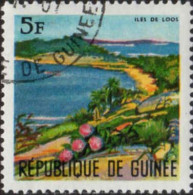 Guinée (Rep) Poste Obl Yv: 326/329 Paysages Divers (TB Cachet Rond) - Guinee (1958-...)