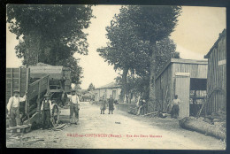 Cpa Du 55 Ville Sur Cousances -- Rue Des Deux Maisons STEP133 - Sonstige & Ohne Zuordnung