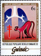 Guinée (Rep) Poste N** Yv: 713/719 Découverte Du Bacille De La Tuberculose Docteur Koch - Guinea (1958-...)