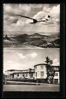 AK Wasserkuppe /Rhön, Gasthof Und Hotel Peterchens Mondfahrt, Panorama Mit Flugzeug  - Rhoen