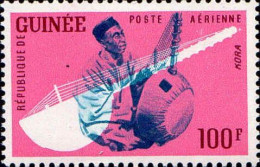 Guinée (Rep) Avion N** Yv: 19/21 Musique Guinéenne - Guinee (1958-...)