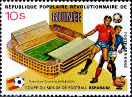 Guinée (Rep) Avion N** Yv:145/147 Coupe Du Monde De Football Espana'82 - Guinee (1958-...)