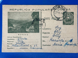 1954 Borsec - Postal Stationery